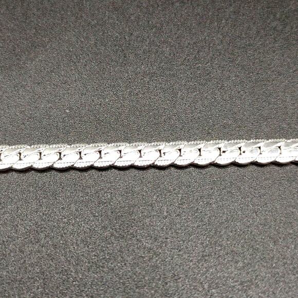 925 Sterling Silver Cuban Snake Chain Bracelet 5mm x 6 in. Anniversary Birthday - Picture 3 of 5